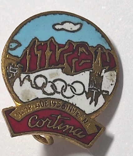Pin olympia 1956 cortina - pin,