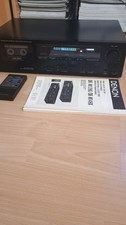 Denon Dr 14 hx mit Fernbedienung "WIE NEU" Tape deck casetten 3 Kopf Anleitung