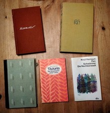 Segen der Erde, Der Ring schließt sich, Der Wanderer, Victoria, Pan KNUT HAMSUN