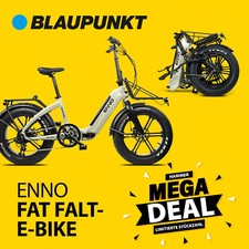 Blaupunkt ENNO 20 Zoll, Fat-Cargo Bike, Versandrückläufer, unbenutzt wie neu