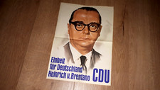 Wahlplakat CDU Einheit für