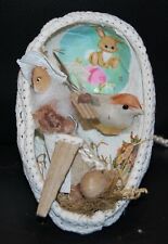 Wattefigur-Hasen Dame  altes