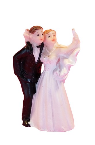 Weiße hochzeit figuren - ,