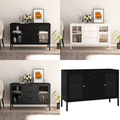 Sideboard 105x35x70cm stahl - 105x35x70cm,