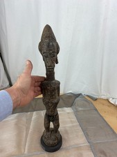 Afrika Holz Figur Frau Senufo Holzfigur antik Elfenbein Küste 52 cm