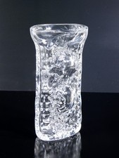 Vase aus Mundgeblasenem Glas