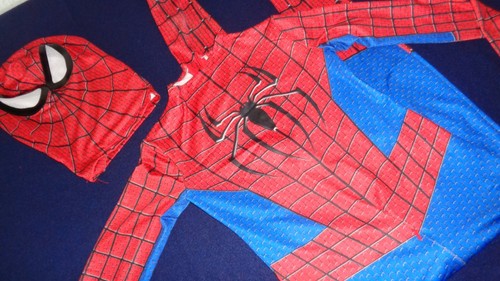Spiderman kostüm größe 130 - spiderman,
