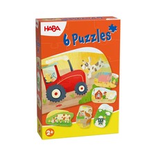6 erste Puzzles - Bauernhof |