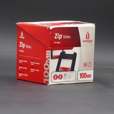 10x 100MB ZIP 100 ZIP100 Diskette iOmega 10 Stück