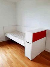 Bett IKEA Jugendbett ODDA rot