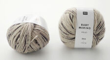 Rico Baby Merino Print Strickwolle Häkelwolle Häkeln 100% Schurwolle