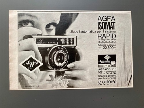 Agfa isomat rapid kamera - rapid,