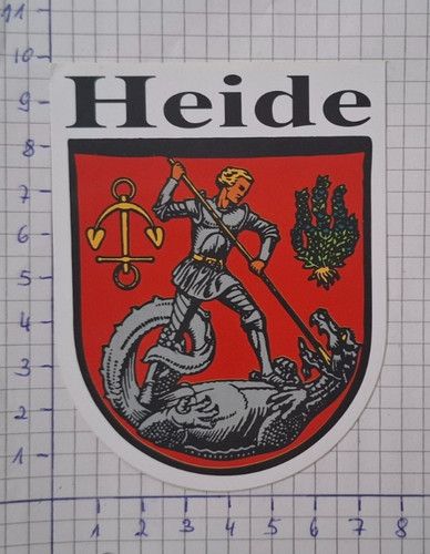 Aufkleber sticker heide - /,