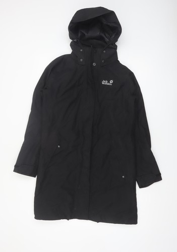 Schwarzer damenparka von jack - damenparka,