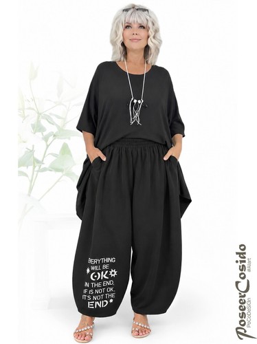 Lagenlook jersey ballon hose - jersey, ballon-hose