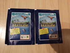 Edeka Sammelkarten/Sticker - Entdecke Brasilien - 2 Tüten