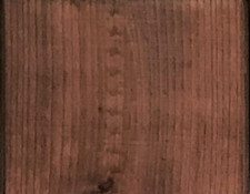 Dunkle Mahagoni Holzlasur auf