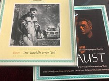 2 x Vinyl LP-Box - Goethe - Faust Teil 1 & 2 - Schallplatten-box