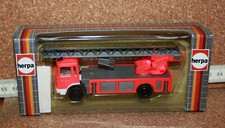 Herpa 818504 MAN Feuerwehr Drehleiter mit Korb H0 Neu in OVP