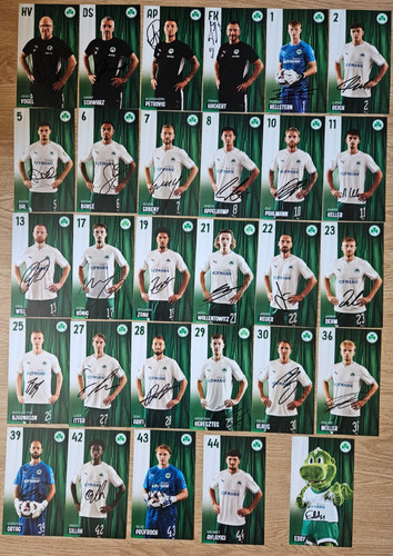 Greuther fürth handsignierter - greuther,