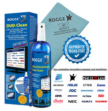 ROGGE DUO-Clean Original, 250ml Bildschirmreiniger + 1 ROGGE Premium Microfaser