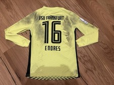 Matchworn Spielertrikot FSV Frankfurt Trikot Torwart Sammler Issued Worn regio