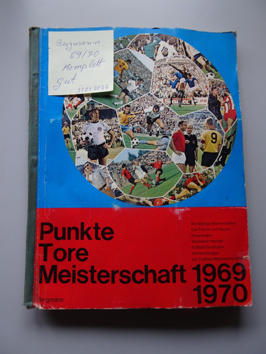 Bergmann fussball 1969 - bergmann, 1969/70
