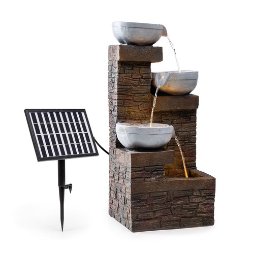 Solarbrunnen wasserspiel - solarbrunnen,