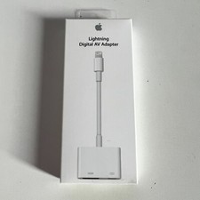 Original Apple Lightning Digital AV HDMI Adapter iPhone/iPad/iPod MD826ZM/A OVP2