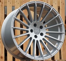 4X 20 Zoll HAXER HX010 Silber 5X112 Felgen für Mercedes E S Klasse BMW G30 G11