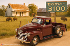 1:18 Mira - 1953 Chevrolet Pickup 3100 - Ersatzteile - Spare Parts