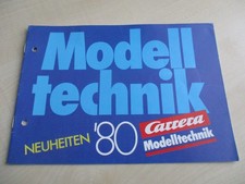 Carrera Structo Modelltechnik RC Katalog 1980 A5 16 Seiten Flugzeug Segelflieger