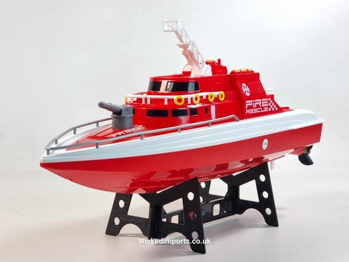Ferngesteuertes feuerwehrboot - ferngesteuertes,