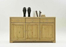 Massivholz Kommode 3türig