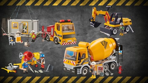 Playmobil set baustelle 9887 - set,