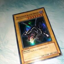 Rotäugiger Blauer Drache SDJ-G001 Ultra-Rare 1 Auflage YU-GI-OH Light Played2002