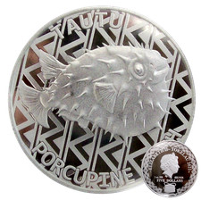 Igelfisch 2021 Silbermünze