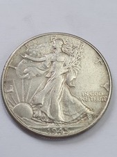 Liberty 1945 D Halfdollar