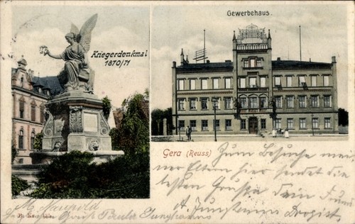 Reuss gera thüringen - ak,