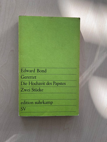 Edward bond gerettet die - edward, bond: