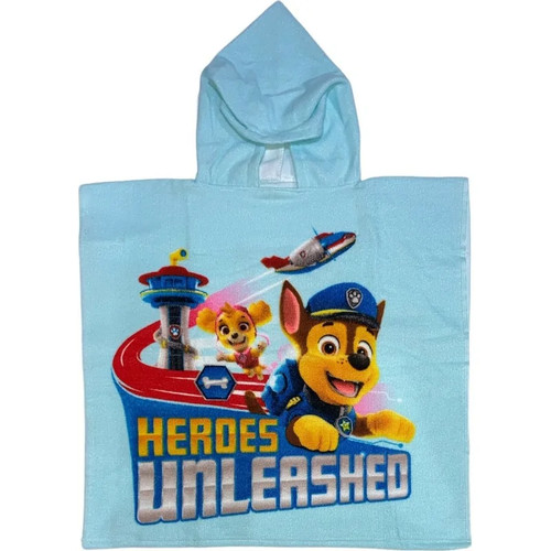 Paw patrol badeponcho mit - badeponcho,