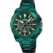 Festina F20730/1 Herren Chrono Bike Stahlarmband Uhr