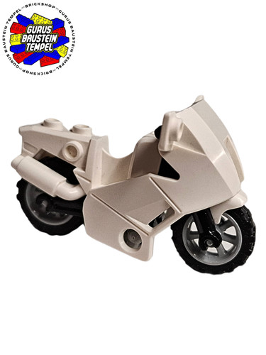 Lego motorrad weiß bike - lego,