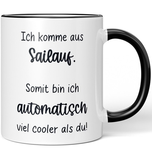 Ich komme aus sailauf somit - ich, sailauf.