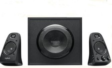 Heimkino Sound System Logitech THX mit Bass Booster und Hochton Sattelliten