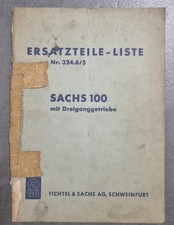 Ersatzteilliste Sachs 100/3