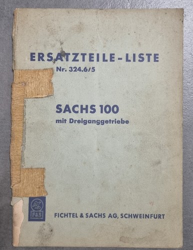 Ersatzteilliste sachs 100 - ersatzteilliste, 100/3