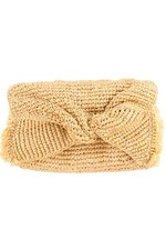 ANYA HINDMARCH BEIGE RAFFIA