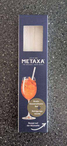 Metaxa glas strohhalm stück - metaxa,