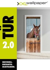Türtapete selbstklebend Pferd